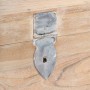 Baúl de madera maciza de acacia 40x40x40 cm de vidaXL, Baúles de almacenamiento - Ref: Foro24-289640, Precio: 111,04 €, Descu...