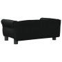 Cama para perros de cuero sintético negra 70x45x30 cm de vidaXL, Camas para perros - Ref: Foro24-171831, Precio: 81,24 €, Des...