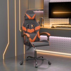 Silla gaming cuero sintético negro y naranja en Sillas gaming | Comprar online en Foru.es