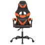 Silla gaming cuero sintético negro y naranja en Sillas gaming | Comprar online en Foru.es