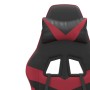 Silla gaming cuero sintético negro y rojo vino tinto en Sillas gaming | Comprar online en Foru.es