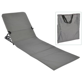 HI Esterilla silla plegable de playa PVC gris de HI, Tumbonas - Ref: Foro24-423980, Precio: 28,22 €, Descuento: %