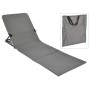 HI Esterilla silla plegable de playa PVC gris de HI, Tumbonas - Ref: Foro24-423980, Precio: 28,22 €, Descuento: %