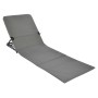 HI Esterilla silla plegable de playa PVC gris de HI, Tumbonas - Ref: Foro24-423980, Precio: 28,22 €, Descuento: %
