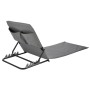 HI Esterilla silla plegable de playa PVC gris de HI, Tumbonas - Ref: Foro24-423980, Precio: 28,22 €, Descuento: %