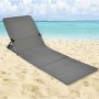 HI Esterilla silla plegable de playa PVC gris de HI, Tumbonas - Ref: Foro24-423980, Precio: 28,22 €, Descuento: %