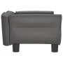 Cama para perros de cuero sintético gris 70x45x30 cm de vidaXL, Camas para perros - Ref: Foro24-171834, Precio: 64,78 €, Desc...