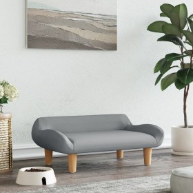 Cama para perros de tela gris claro 70x40x24 cm de vidaXL, Camas para perros - Ref: Foro24-171946, Precio: 72,48 €, Descuento: %