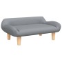 Cama para perros de tela gris claro 70x40x24 cm de vidaXL, Camas para perros - Ref: Foro24-171946, Precio: 72,48 €, Descuento: %