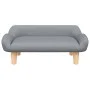 Cama para perros de tela gris claro 70x40x24 cm de vidaXL, Camas para perros - Ref: Foro24-171946, Precio: 63,74 €, Descuento: %