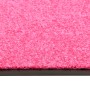 Felpudo lavable rosa 40x60 cm de vidaXL, Felpudos - Ref: Foro24-323445, Precio: 31,75 €, Descuento: %