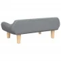 Cama para perros de tela gris claro 70x40x24 cm de vidaXL, Camas para perros - Ref: Foro24-171946, Precio: 63,74 €, Descuento: %