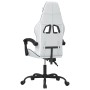 Silla gaming cuero sintético blanco y negro en Sillas gaming | Comprar online en Foru.es