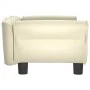 Cama para perros de cuero sintético crema 70x45x30 cm de vidaXL, Camas para perros - Ref: Foro24-171832, Precio: 79,39 €, Des...