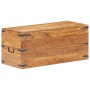 Baúl de madera maciza de acacia 90x40x40 cm de vidaXL, Baúles de almacenamiento - Ref: Foro24-289641, Precio: 203,87 €, Descu...