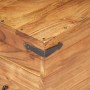 Baúl de madera maciza de acacia 90x40x40 cm de vidaXL, Baúles de almacenamiento - Ref: Foro24-289641, Precio: 203,87 €, Descu...