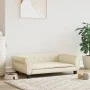 Cama para perros de cuero sintético crema 95x55x30 cm de vidaXL, Camas para perros - Ref: Foro24-171818, Precio: 79,71 €, Des...