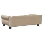 Cama para perros de cuero sintético color capuchino 95x55x30 cm de vidaXL, Camas para perros - Ref: Foro24-171821, Precio: 79...