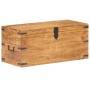 Baúl de madera maciza de acacia 90x40x40 cm de vidaXL, Baúles de almacenamiento - Ref: Foro24-289641, Precio: 203,87 €, Descu...
