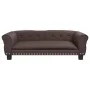 Cama para perros de cuero sintético marrón 95x55x30 cm de vidaXL, Camas para perros - Ref: Foro24-171819, Precio: 83,80 €, De...