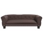 Cama para perros de cuero sintético marrón 95x55x30 cm de vidaXL, Camas para perros - Ref: Foro24-171819, Precio: 84,92 €, De...