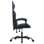 Silla gaming cuero sintético negro y azul en Sillas gaming | Comprar online en Foru.es