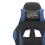 Silla gaming cuero sintético negro y azul en Sillas gaming | Comprar online en Foru.es
