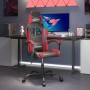 Silla gaming cuero sintético negro y rojo en Sillas gaming | Comprar online en Foru.es