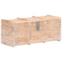 Cofre de almacenamiento madera maciza de acacia 90x40x40 cm de vidaXL, Baúles de almacenamiento - Ref: Foro24-289644, Precio:...