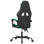 Silla gaming cuero sintético negro y verde en Sillas gaming | Comprar online en Foru.es