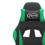 Silla gaming cuero sintético negro y verde en Sillas gaming | Comprar online en Foru.es