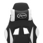 Silla gaming cuero sintético negro y blanco en Sillas gaming | Comprar online en Foru.es