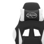 Silla gaming cuero sintético negro y blanco en Sillas gaming | Comprar online en Foru.es