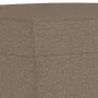 Reposapiés de tela gris taupe 60x50x41 cm de vidaXL, Otomanas - Ref: Foro24-349270, Precio: 54,57 €, Descuento: %