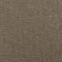 Reposapiés de tela gris taupe 60x50x41 cm de vidaXL, Otomanas - Ref: Foro24-349270, Precio: 54,57 €, Descuento: %