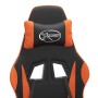 Silla gaming cuero sintético negro y naranja en Sillas gaming | Comprar online en Foru.es