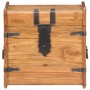 Baúl de madera maciza de acacia 40x40x40 cm de vidaXL, Baúles de almacenamiento - Ref: Foro24-289647, Precio: 143,26 €, Descu...