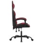 Silla gaming cuero sintético negro y rojo vino tinto en Sillas gaming | Comprar online en Foru.es