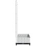Jardinera con enrejado PP blanco 80x40x121,5 cm en Macetas y jardineras | Comprar online en Foru.es