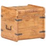 Baúl de madera maciza de acacia 40x40x40 cm de vidaXL, Baúles de almacenamiento - Ref: Foro24-289647, Precio: 143,26 €, Descu...
