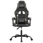 Silla gaming cuero sintético negro y camuflaje en Sillas gaming | Comprar online en Foru.es
