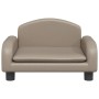 Cama para perros de cuero sintético color capuchino 50x40x30 cm de vidaXL, Camas para perros - Ref: Foro24-171980, Precio: 63...
