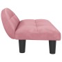 Cama para perros de terciopelo rosa 70x52x30 cm de vidaXL, Camas para perros - Ref: Foro24-171941, Precio: 58,88 €, Descuento: %