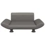 Cama para perros de cuero sintético gris 70x45x28 cm de vidaXL, Camas para perros - Ref: Foro24-172004, Precio: 69,79 €, Desc...