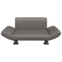 Cama para perros de cuero sintético gris 70x45x28 cm de vidaXL, Camas para perros - Ref: Foro24-172004, Precio: 71,12 €, Desc...