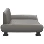 Cama para perros de cuero sintético gris 70x45x28 cm de vidaXL, Camas para perros - Ref: Foro24-172004, Precio: 69,79 €, Desc...