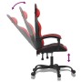 Silla gaming cuero sintético negro y rojo en Sillas gaming | Comprar online en Foru.es