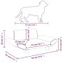 Cama para perros de cuero sintético gris 70x45x28 cm de vidaXL, Camas para perros - Ref: Foro24-172004, Precio: 69,79 €, Desc...