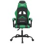 Silla gaming cuero sintético negro y verde en Sillas gaming | Comprar online en Foru.es