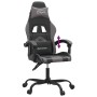 Silla gaming cuero sintético negro y gris en Sillas gaming | Comprar online en Foru.es